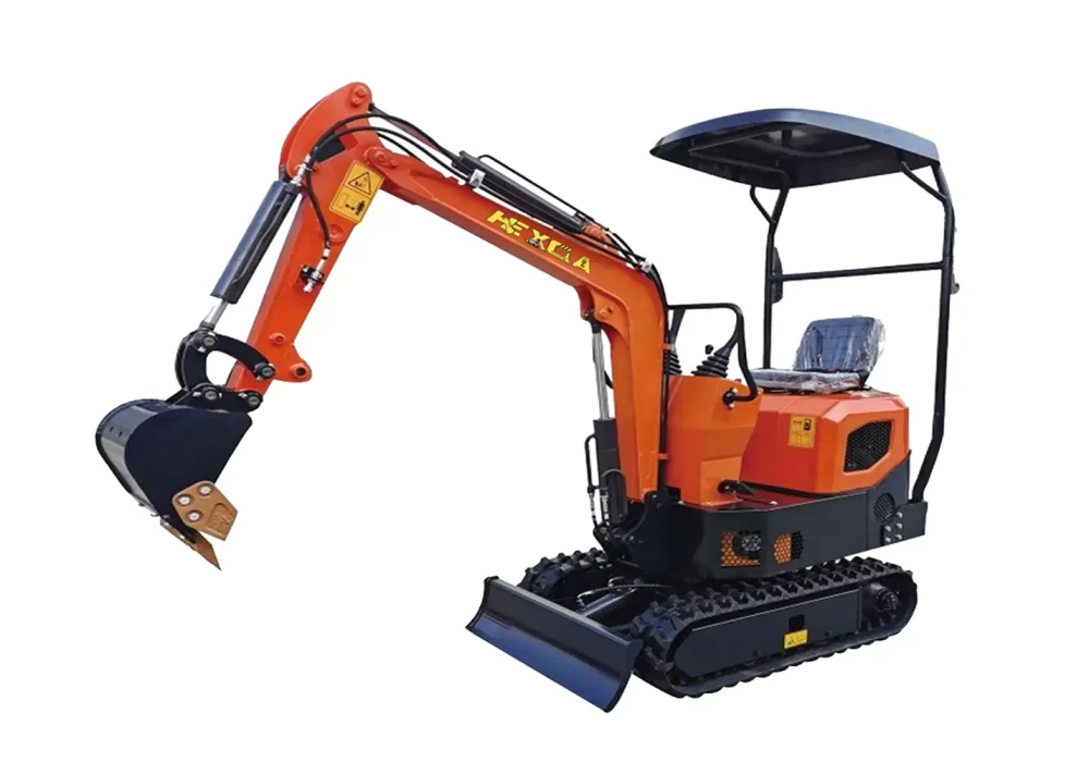 HE10J Compact Crawler Excavator: 0.023m³ Bucket, 7KW Engine