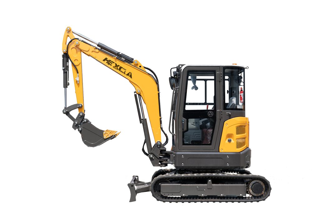HE35J Excavator: 0.12m³ Bucket, 18.2KW Engine