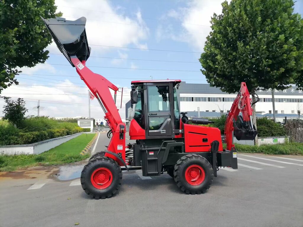 HEXCA HE10-20 Backhoe Loaders Outstanding performance in reality
